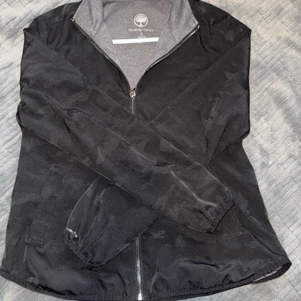 Black Zip-Up Jacket